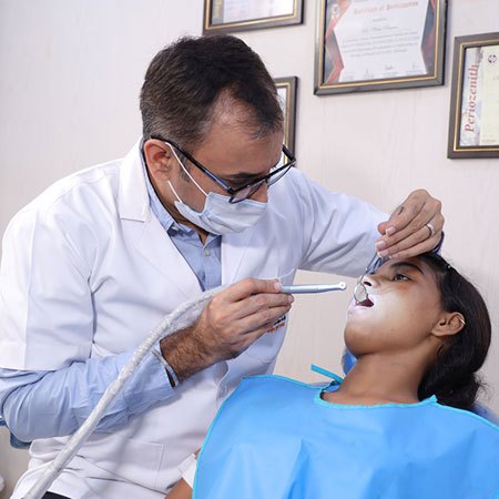 Dental treatment by Dr. Arjun Singh