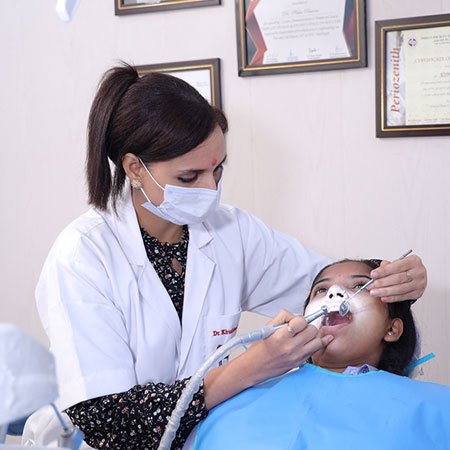 Dental treatment by Dr. Khushboo Singh